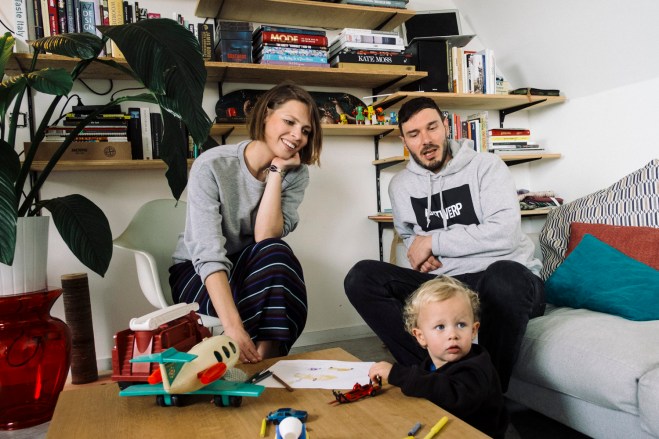 Charlotte Deforche en Giancarlo Angeletti, Antwerpen